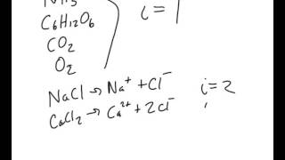 Finding the Vant Hoff factor [upl. by Llatsyrk]