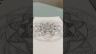 mandala art mandalaart short shorts ytshorts youtubeshorts shortvideo shortsfeed artist [upl. by Llehcear]