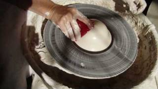 Centering clay for beginners [upl. by Pokorny46]