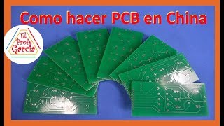 ✅ Como mandar a hacer Circuitos PCB baratos en China [upl. by Assirod420]