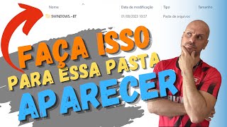 Pasta C\WINDOWSBT\Sources não aparece  RESOLVIDO [upl. by Woodring]