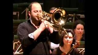 Tomer Maschkowski plays the Ernst Sachse Concerto in F Major for Bass Trombone and Orchestra [upl. by Nirroc]