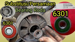 Persamaan 6301 bearing rodabearing roda motorm69 chanel [upl. by Mitchell]