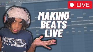 FASTEST PRODUCER MAKING BEATS LIVE [upl. by Eldred]