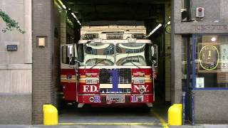 FDNY  Rescue 1  Responding To 1075 Box 0617 [upl. by Sunda467]