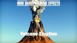 High Quality Sound Effects Volcano Eruption [upl. by Aikemaj]