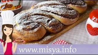 Brioche intrecciata alla Nutella la ricetta di Misya [upl. by Grimaud303]