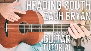 Heading South Zach Bryan Guitar Tutorial  Heading South Guitar  Guitar Lesson 807 [upl. by Damle]