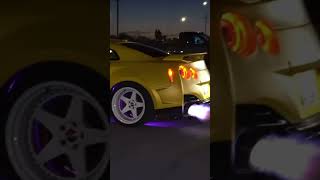 Stradmans GTR spitting flames  1600hp “Bug Killer” [upl. by Eelano347]