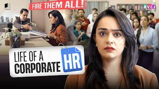 Life Of A Corporate HR  Ft Apoorva Arora  RVCJ Media [upl. by Toh]