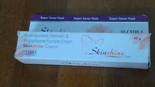 Skinshine cream information Compositionusesside effectsetc [upl. by Mima]