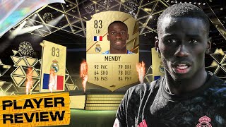 BEST LB IN THE GAME 🔥 83 FERLAND MENDY PLAYER REVIEW FIFA 22 ULTIMATE TEAM [upl. by Haerle]