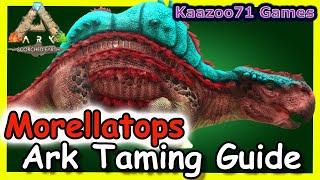 How to Tame a Morellatops in Ark 💥 [upl. by Eelrac]