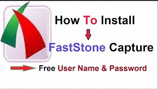 FastStone Capture Full Version Unlocker Keygen Download 2022  FastStone Installer for Free [upl. by Ahc]