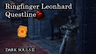 Leonhard der Ringfinger  Gnädiges Sonnenlicht  Seele von Rosaria  Quest  Dark Souls 3 [upl. by Bink29]