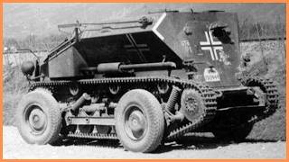 Strangest Armoured Car of WW2 [upl. by Ratha]