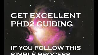 Get Excellent guiding with PHD2  What is PHD Guiding  How to use PHD2 for Autoguiding  Part1 [upl. by Nanah]