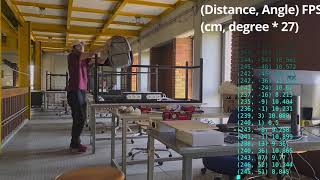 Distance Estimation with Raspicam v2 Stereo Camera on Jetson Nano [upl. by Stelu]