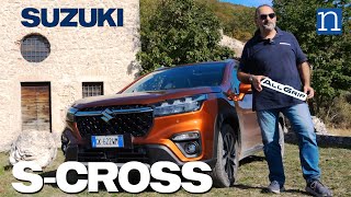 Suzuki SCROSS Full Hybrid AllGRIP  Abitacolo motore consumi  TEST come va impressioni di guida [upl. by Florine]