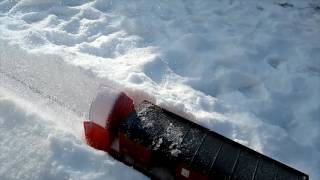 SCHNEEFRÄSE FÜR LGB GARTENBAHN IM EINSATZ [upl. by Streetman]