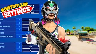 Fortnite best controller settings for fortnite touchpad editor amp Claw on PS5 120fps [upl. by Aslehc]