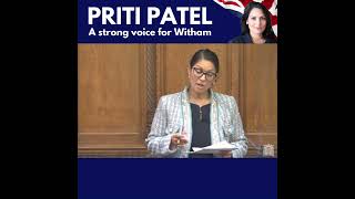 Priti speaks in debate on Labours plans to release prisoners [upl. by Ellerey188]