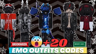 New Boy Outfits Code For Brookhaven And Berry Avenue  20 Roblox Brookhaven Boys Outfit Codes [upl. by Ennairrac759]