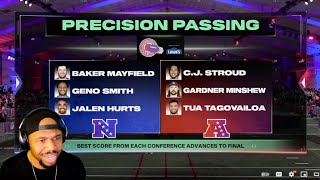 BigR reacts to Precision Passing Pro Bowl Skills Showdown  NFL  reaction [upl. by Aitital]