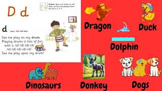 Jolly Phonics song Group 2 d song [upl. by Nonrev]