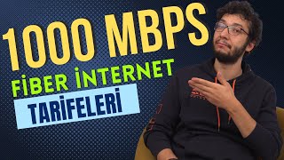 1000 Mbps Fiber İnternet Fiyatları  Güncel Gigabit Tarifeler Ocak 2024 [upl. by Rainwater]