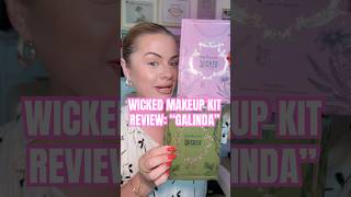 ✨HONEST REVIEW✨👀rem beauty x WICKED makeup kits PART ONE “GALINDA” wicked makeup [upl. by Kessler]