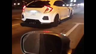 2017 Honda Civic Type R Prototype Championship White in Socal edited YouTube 360p [upl. by Otiragram551]