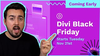 📣 The Divi Black Friday Sale Starts Early This Year [upl. by Rattray50]