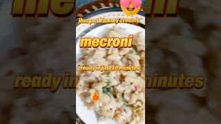 Creamy macaroniWhite souce Easy macaroni recipeyoutube shorts food [upl. by Hairym]