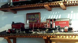 LGBAster Garratt on my indoor layout [upl. by Eseilanna]