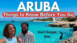 ARUBA TRAVEL TIPS  15 Things to Know Before You Go 2024 [upl. by Nolek]