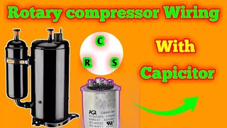 Testing rotary compressor full and traceCRS in Urdu Hindi [upl. by Ellenaej]