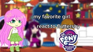 fandom react to fluttershymlpshipsfluttershy x discord35🇺🇸🇧🇷gacha nox [upl. by Edla]