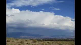 Rinconada Canyon Trail Petroglyphs and Storm Clouds [upl. by Aramoiz365]