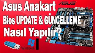 Anakart asus Bios Update Bios Güncelleme Nasıl Yapılır [upl. by Tawsha]