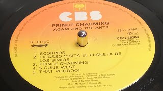 Adam amp The Ants  Prince Charming 1981 Vinyl LP [upl. by Melina315]