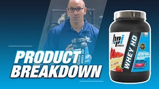 WHEY HD  Ultra Premium Whey Protein [upl. by Streeto]