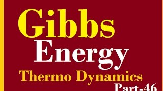 IITJEE Gibbs Energy G Concept amp Change in Gibbs Energy Thermo Dynamics amp ChemistryPart46 [upl. by Corabelle]