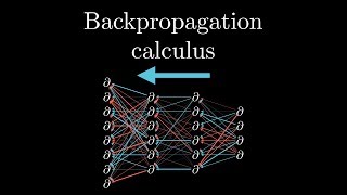 Backpropagation calculus  Chapter 4 Deep learning [upl. by Elysee]