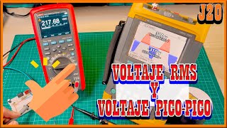 ⚡Conoces el Voltaje Pico y el Voltaje Rms sus diferencias 👨‍🔧 [upl. by Vonnie925]