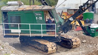 Ruston Bucyrus 54RB Dragline Working [upl. by Saltsman]