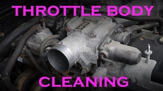 Throttle Body Cleaning 2JZ 30L Inline 6 Lexus GS300 and IS300 [upl. by Ainet]