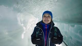 Evi Hanssen in Switzerland – Jungfraujoch  Switzerland Tourism [upl. by Aronaele]