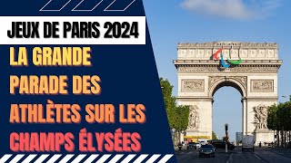 La Grande parade des athlètes  volontaires  organisateurs ce samedi 14 septembre 2024 [upl. by Niawtna]