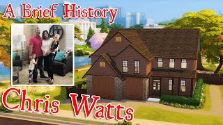 CHRIS WATTS a brief history in the sims 4 [upl. by Cire]